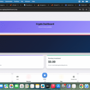 BITVAULT QFS FCHAIN WALLET WEBSITE SCRIPT- Complete Cryptocurrency Investment & Wallet Platform